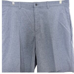 Ben Hogan Golf Shorts Polyester Blend Mens 38 Blue Heathered Stretch Performance